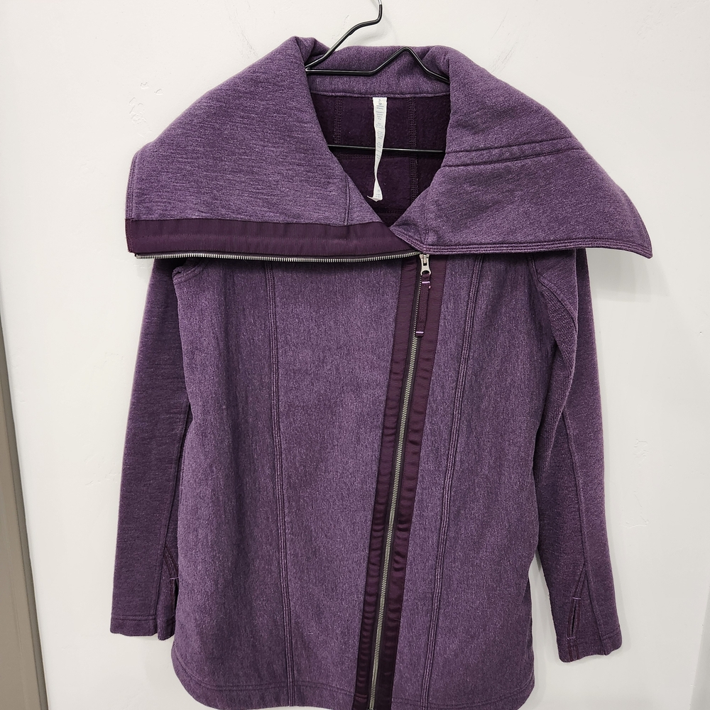 Lululemon Virasana Blanket Wrap Coat Size 8